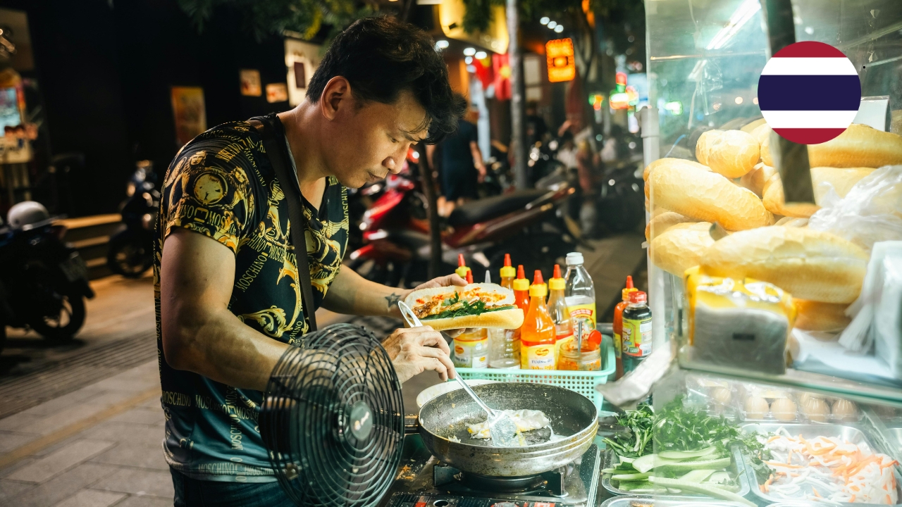 Steet food w Tajlandii
