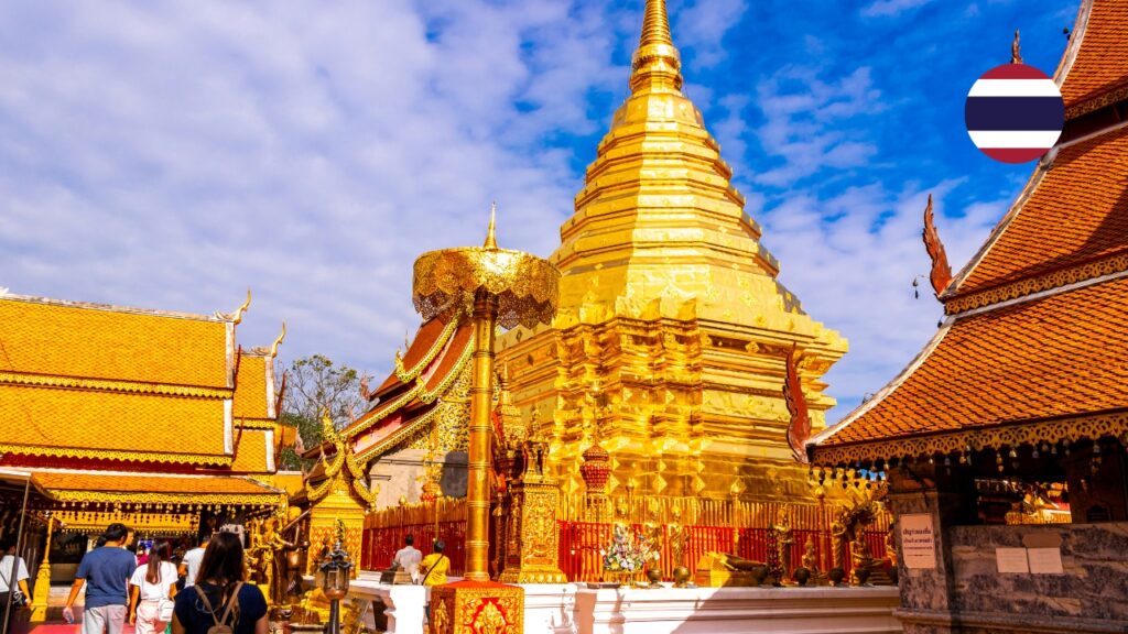Świątynia Wat Doi Suthep w Chiang Mai