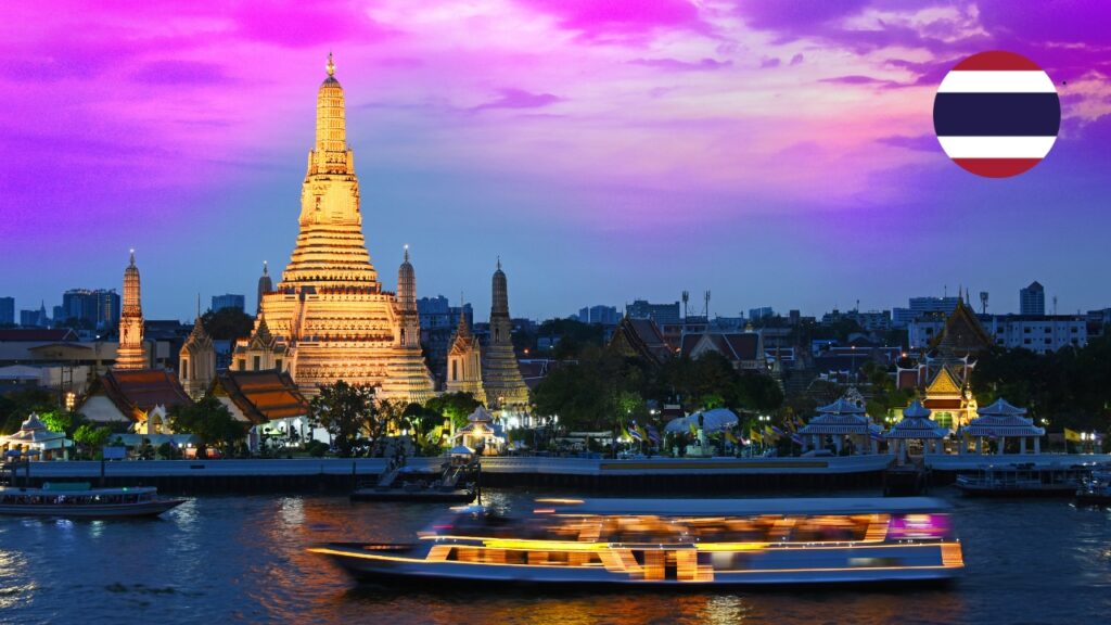 Wat Arun w Bangkoku