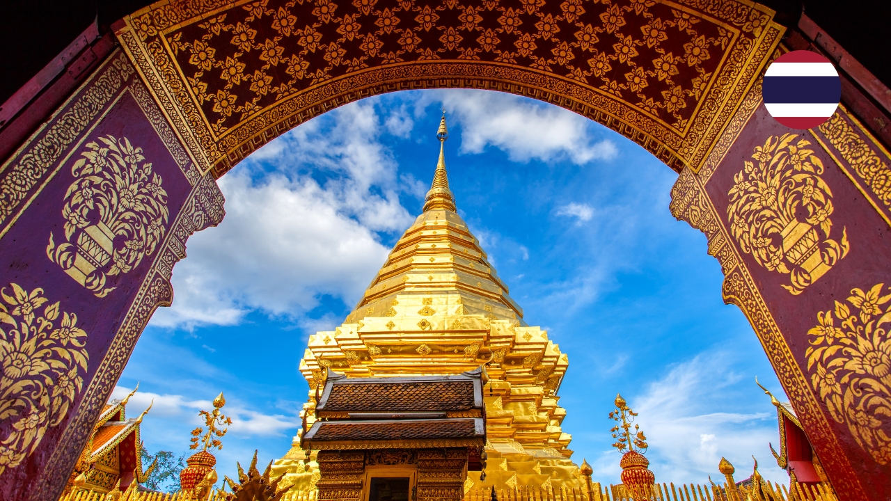 Wat Phra Doi Suthep w Chiang Mai