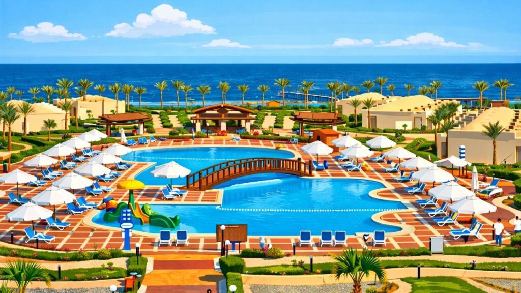 Amarina Queen Resort 5★ od 1 842 zl – All Inclusive aquapark i rafa przy pomoscie