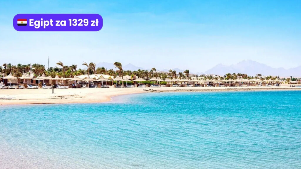 Egipt last minute Hurghada od 1329 zl za osobe All Inclusive 24h