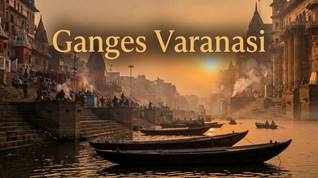 Ganges Varanasi, Indie