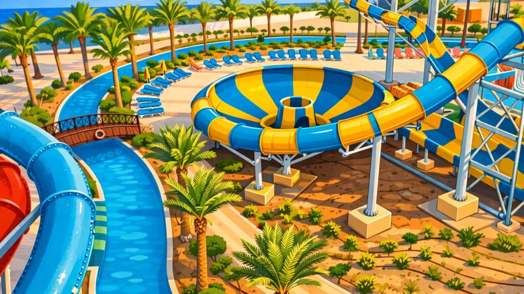 Hurghada last minute: 5★ resort przy plaży z aquaparkiem za 1879 zł