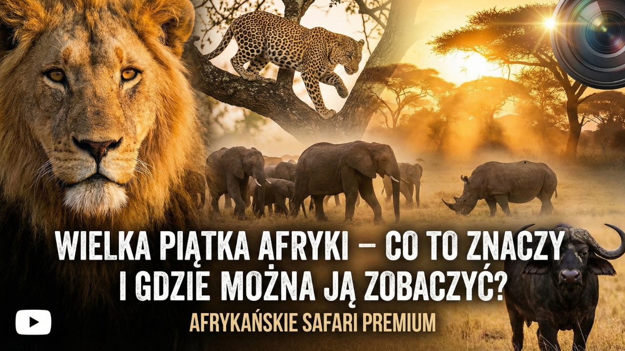 Jakie zwierzęta należą do Wielkiej Piątki Afryki?