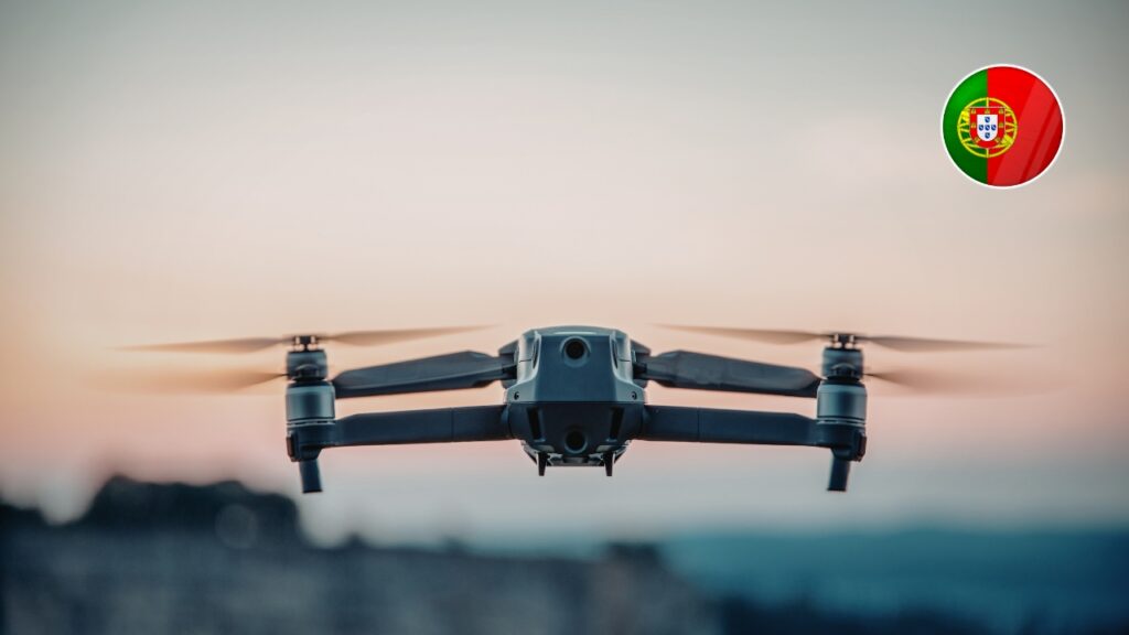 Latanie dronem w Portugalii