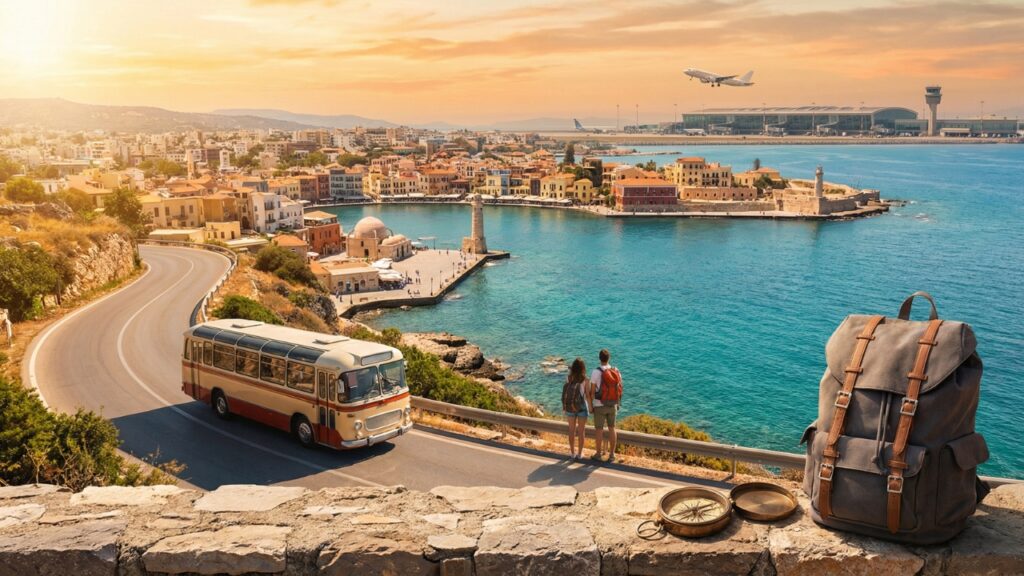 Lotnisko Chania Kreta - jak dojechać do centrum?