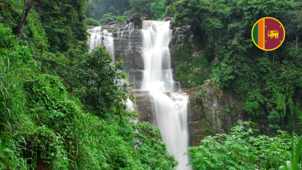 Nuwara Eliya wodospady