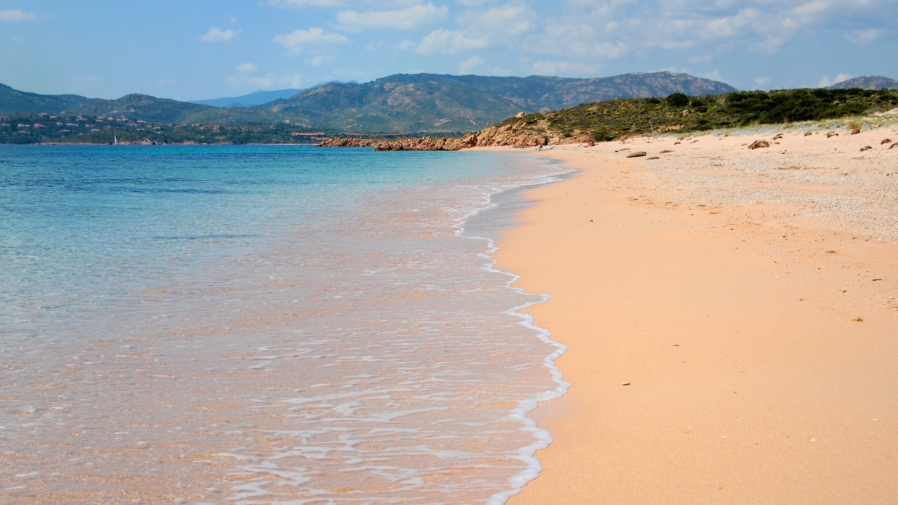 Plaża Spiaggia Rosa na Sardynii