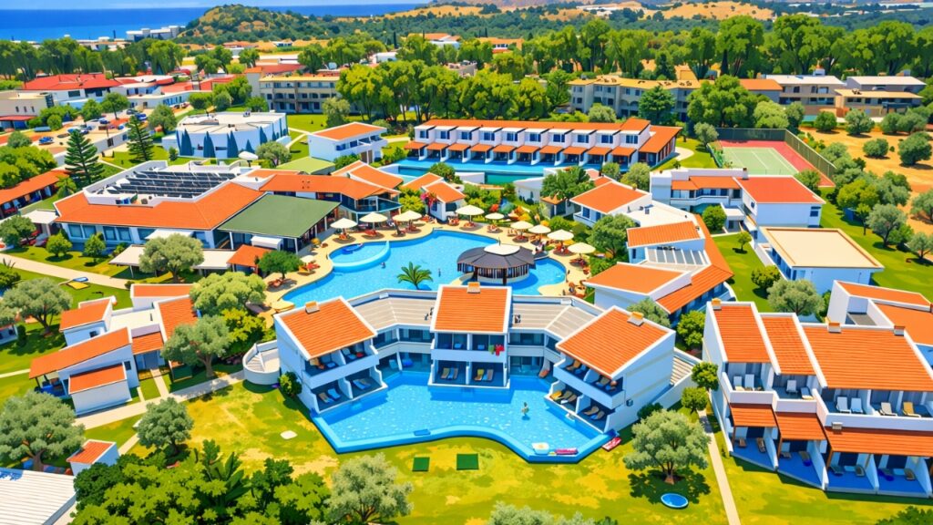Rodzinne Rodos w wakacje: Kolymbia i All Inclusive w Lydia Maris Resort dla rodziny 2+2