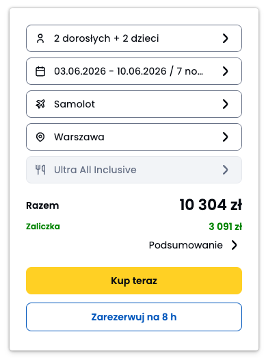 Turcja w czerwcu dla rodziny 2plus2