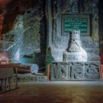 komora kazimierza wielkiego na trasie turystycznej w kopalni soli wieliczka