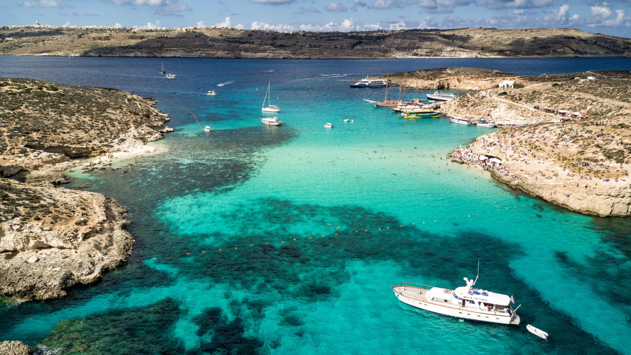 Blue Lagoon na Comino