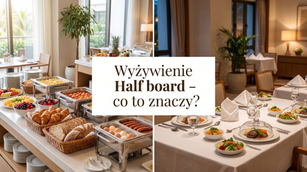 Half board - co to znaczy? Wyżywienie Half board śniadania i obiadokolacje