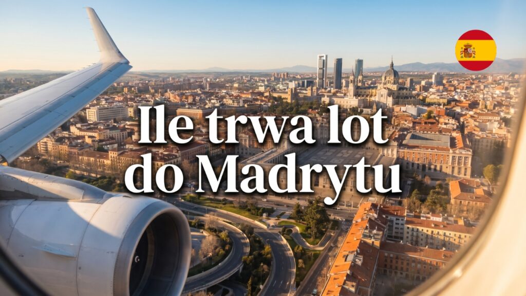 Ile trwa lot do Madrytu? Czas lotu z Polski