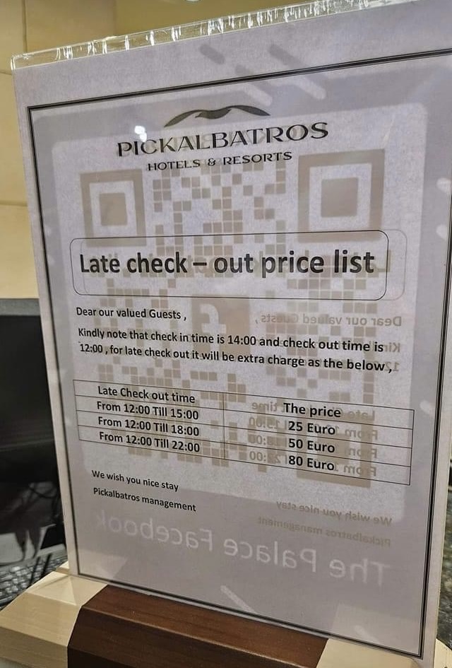 Late checkout w Pickalbatros Oasis Sands Port Ghalib w Marsa Alam
