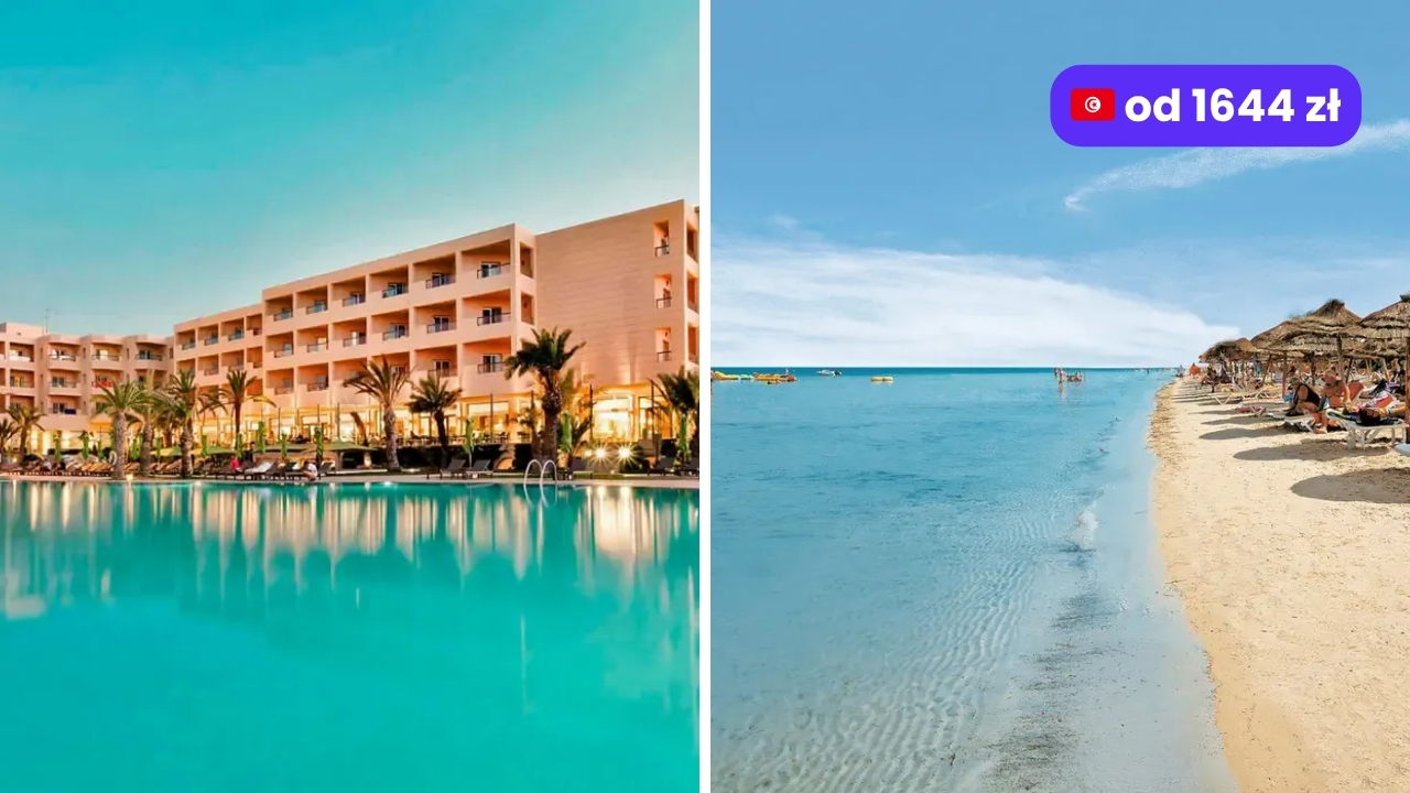 Majówka w Tunezji zamiast w Polsce: 7 nocy All Inclusive przy plaży
