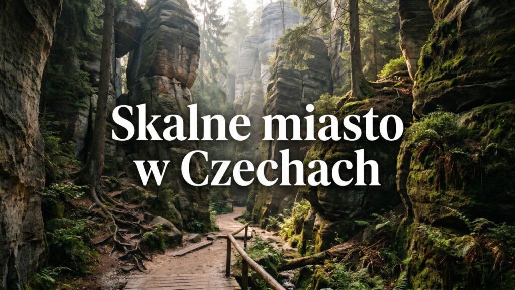 Skalne miasto w Czechach