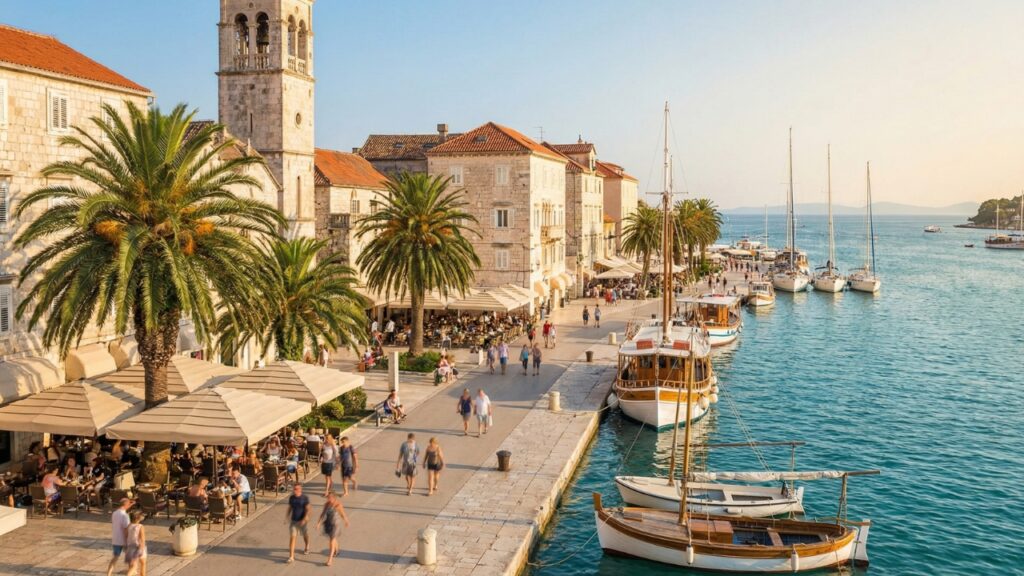 Split z morzem, promenadą i słonecznym klimatem na krótki reset