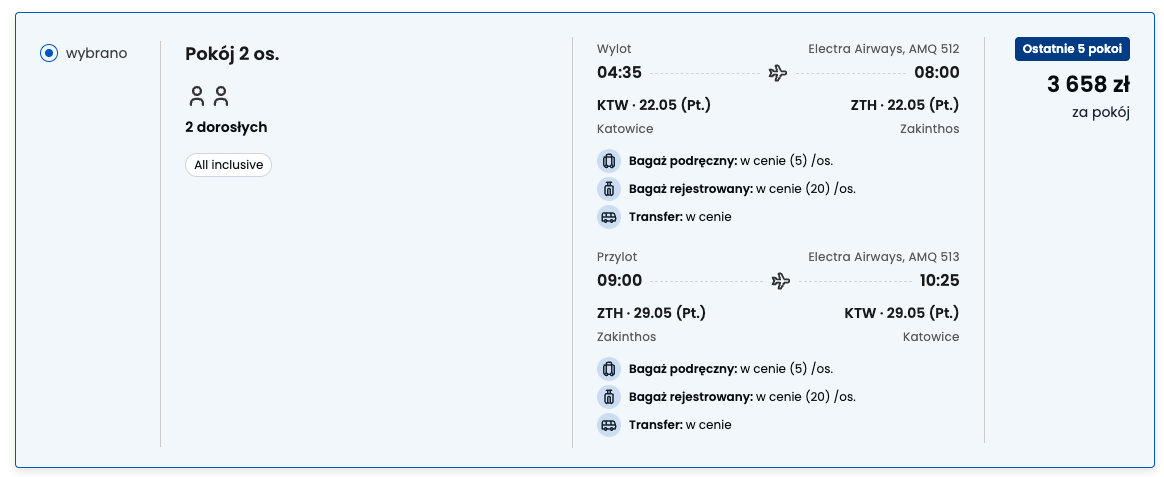 7 dni na Zakynthos za grosze w maju