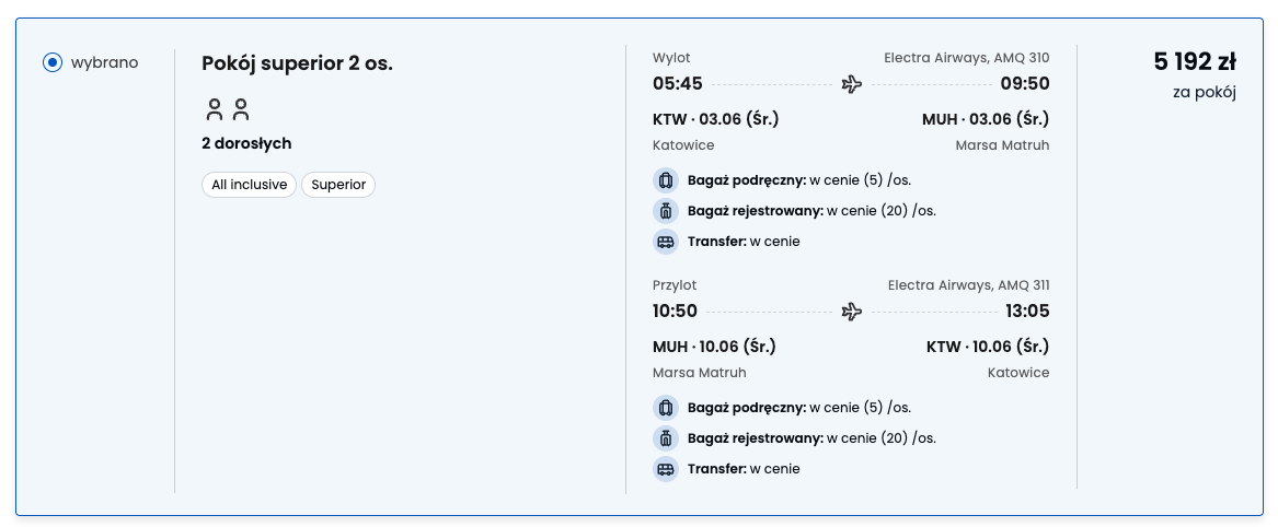 Egipskie Malediwy z Katowic na początku czerwca