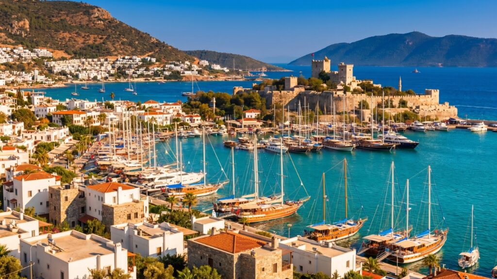 Ile trwa lot do Bodrum? Czas lotu z Polski do Bodrum
