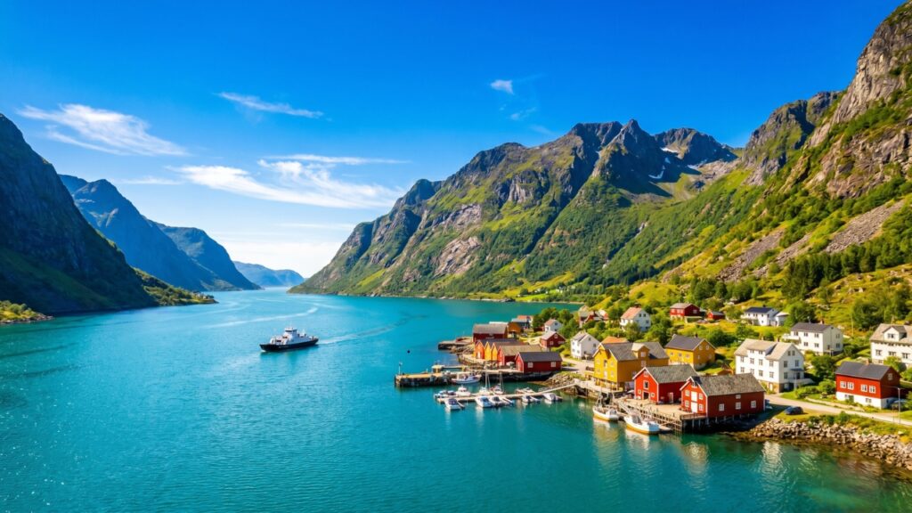 Ile trwa lot do Norwegii? Czas lotu z Polski