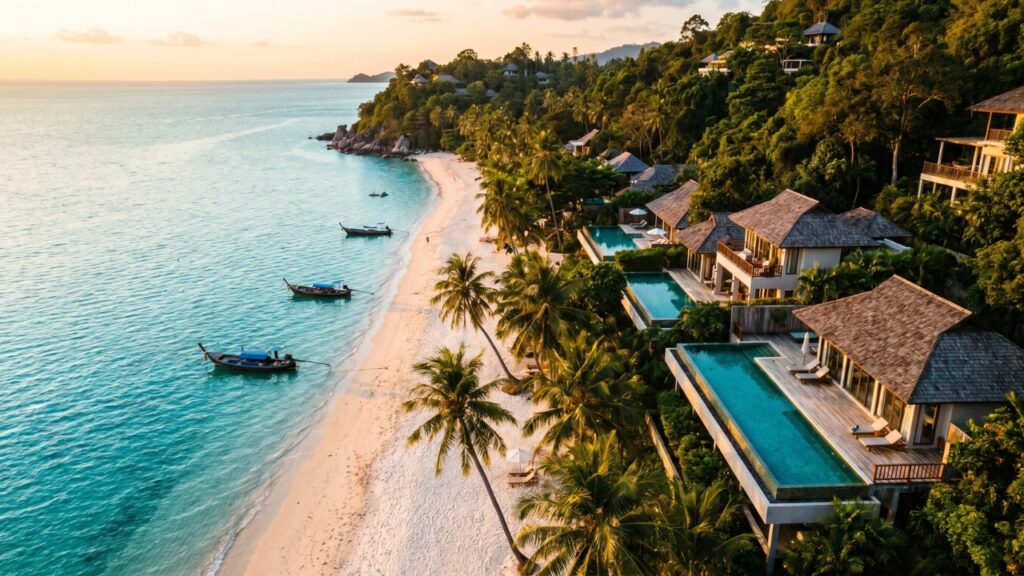 Ile trwa lot na Koh Samui? Czas lotu z Polski