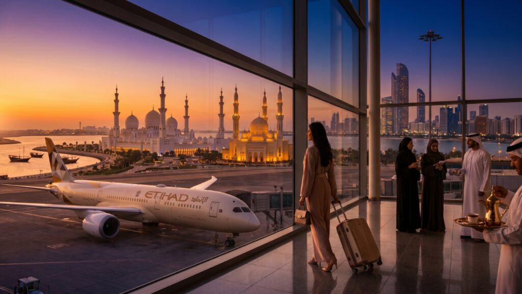 Przesiadka w Abu Dhabi. Stopover z Etihad Airways