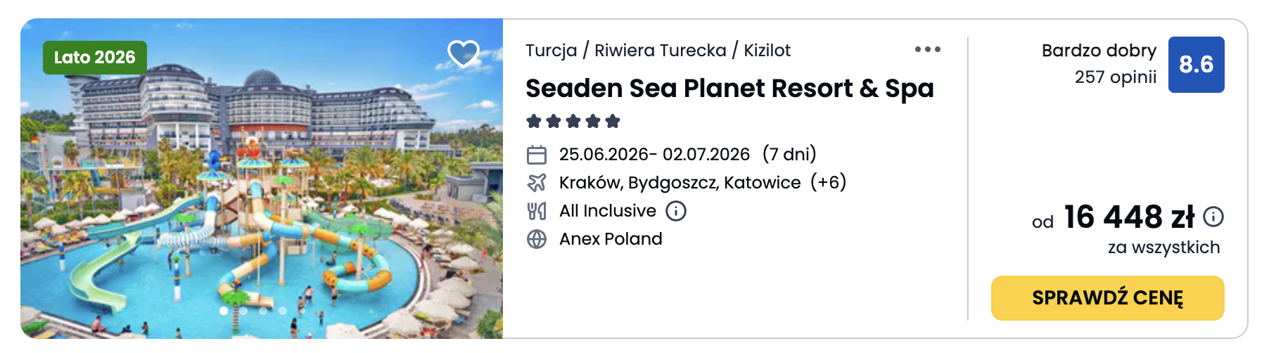 lato 2026 w turcji w hotelach dla rodzin z dziecmi 5