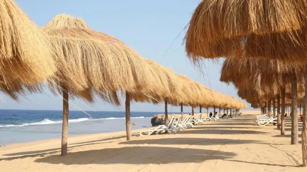 Amarina Jannah Resort Aquapark w Marsa Alam – rodzinne wakacje 2+1 z aquaparkiem, rafą koralową i plażą przy hotelu