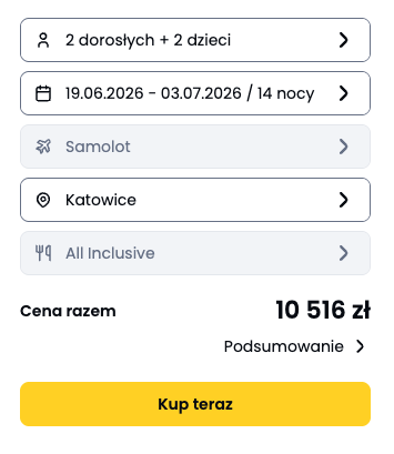 Egipt 2 tygodnie w Casa Mare dla rodziny 2 plus 2 od 10516 zł