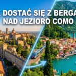 Jak dostać się z Bergamo nad jezioro Como – pociąg do Lecco, widok na jezioro Como, Varennę i prom do Bellagio.
