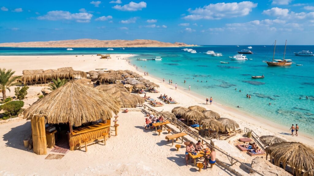 Plaża Giftun Beach – rajska wyspa niedaleko Hurghady