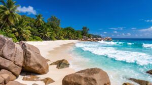 Plaża Grand Anse Beach – La Digue, Seszele