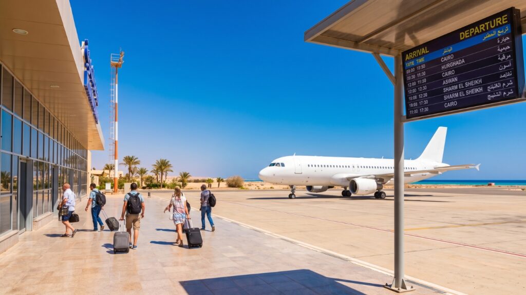 Rozkład lotów Marsa Alam RMF – przyloty i odloty
