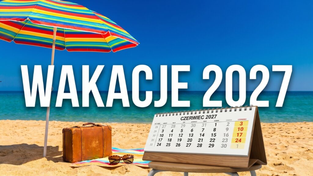 Wakacje 2027 kiedy są? Wakacje 2027 daty