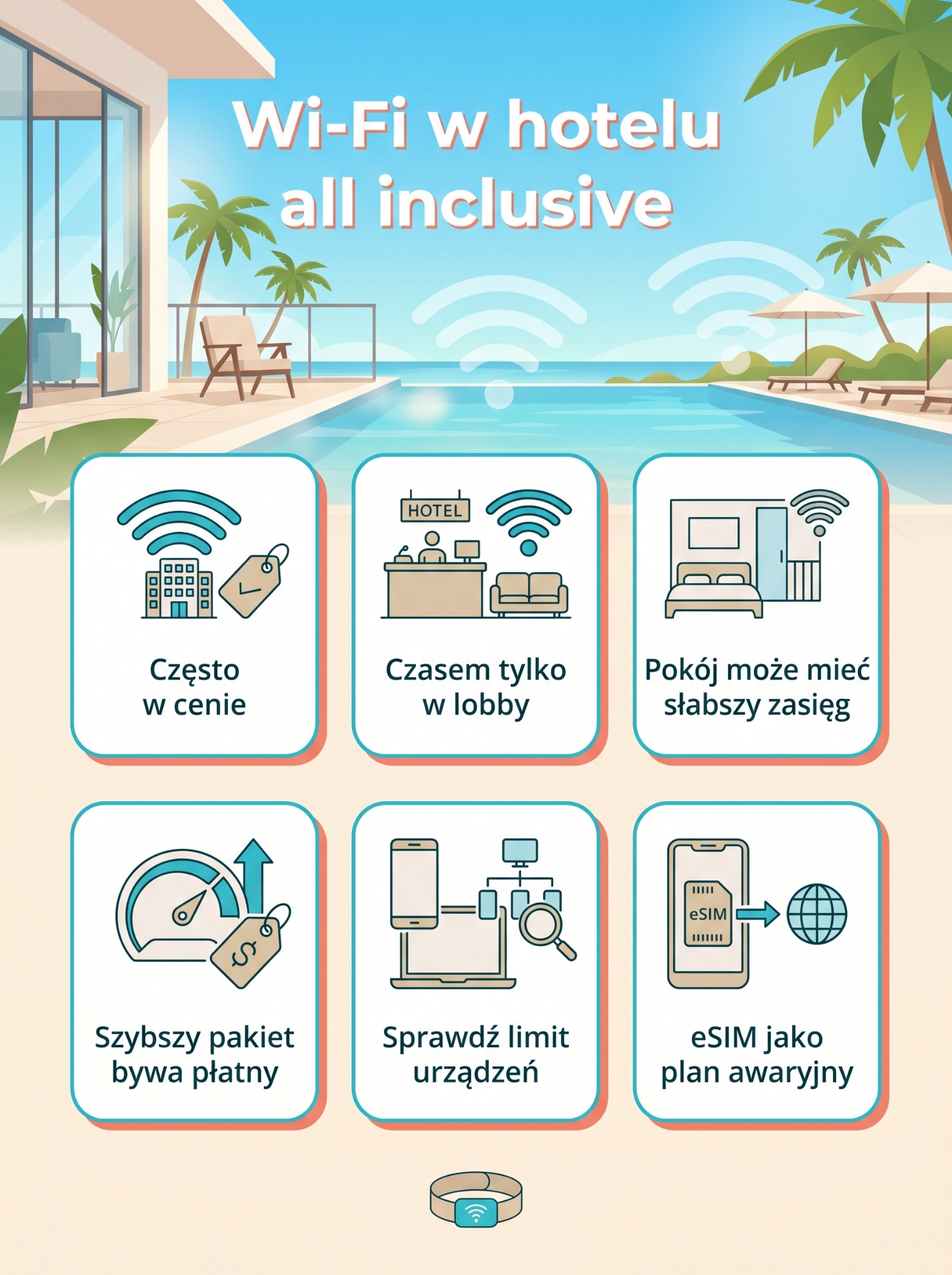Wi-Fi w hotelu all inclusive - przewodnik dla turystów