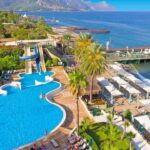 Aria Claros Beach and Spa Resort w Turcji, wakacje 2+1 na Wybrzeżu Egejskim, hotel 5 gwiazdek na wzgórzu, aquapark, piaszczysta plaża i All Inclusive Plus z Poznania