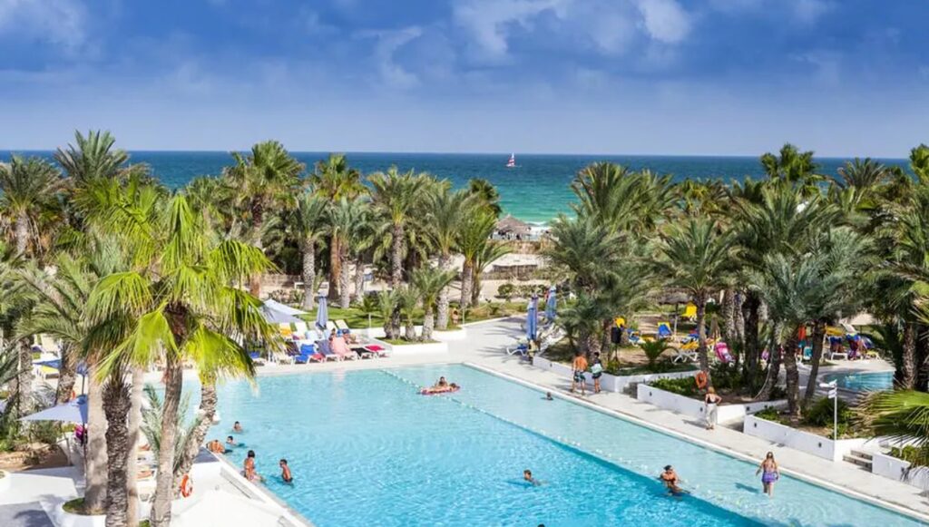 Club Palm Beach na Djerbie – wakacje dla 2 osób z All Inclusive, prywatną piaszczystą plażą i basenem