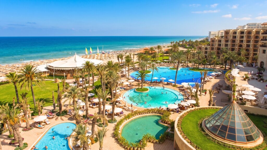 Movenpick Resort & Marine Spa w Sousse – wakacje 2+1 z All Inclusive 24h, plażą przy hotelu i lokalizacją blisko centrum