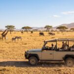 Safari w Mikumi w Parku Narodowym Mikumi w Tanzanii