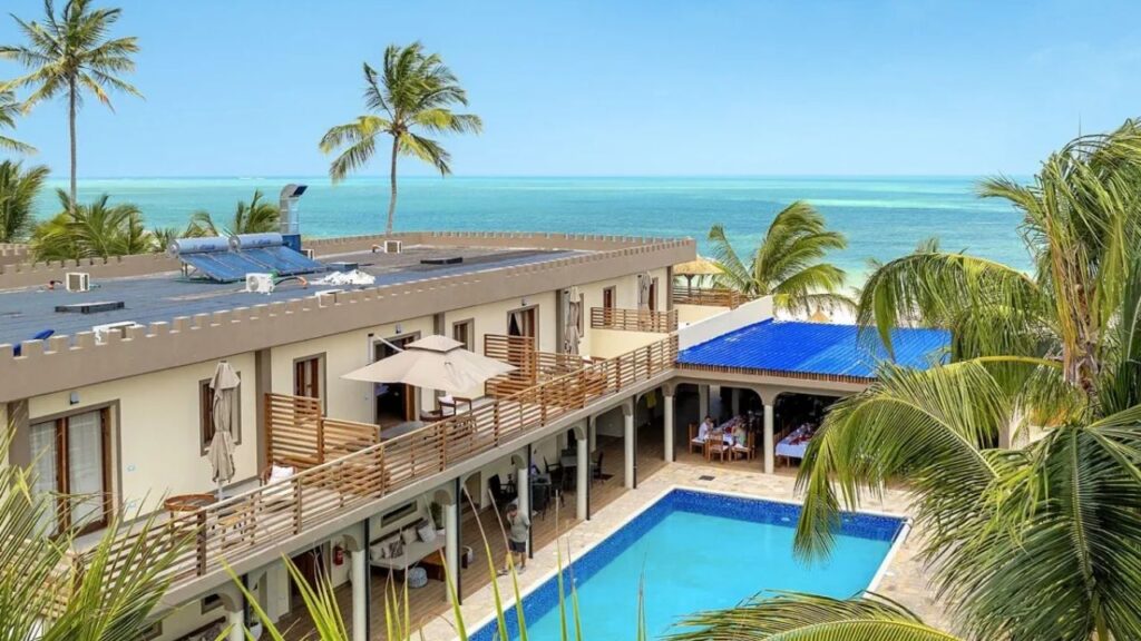 Blackstone Beach Resort – 4-gwiazdkowy hotel na Zanzibarze bezpośrednio przy białej piaszczystej plaży
